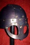 casque en cuir